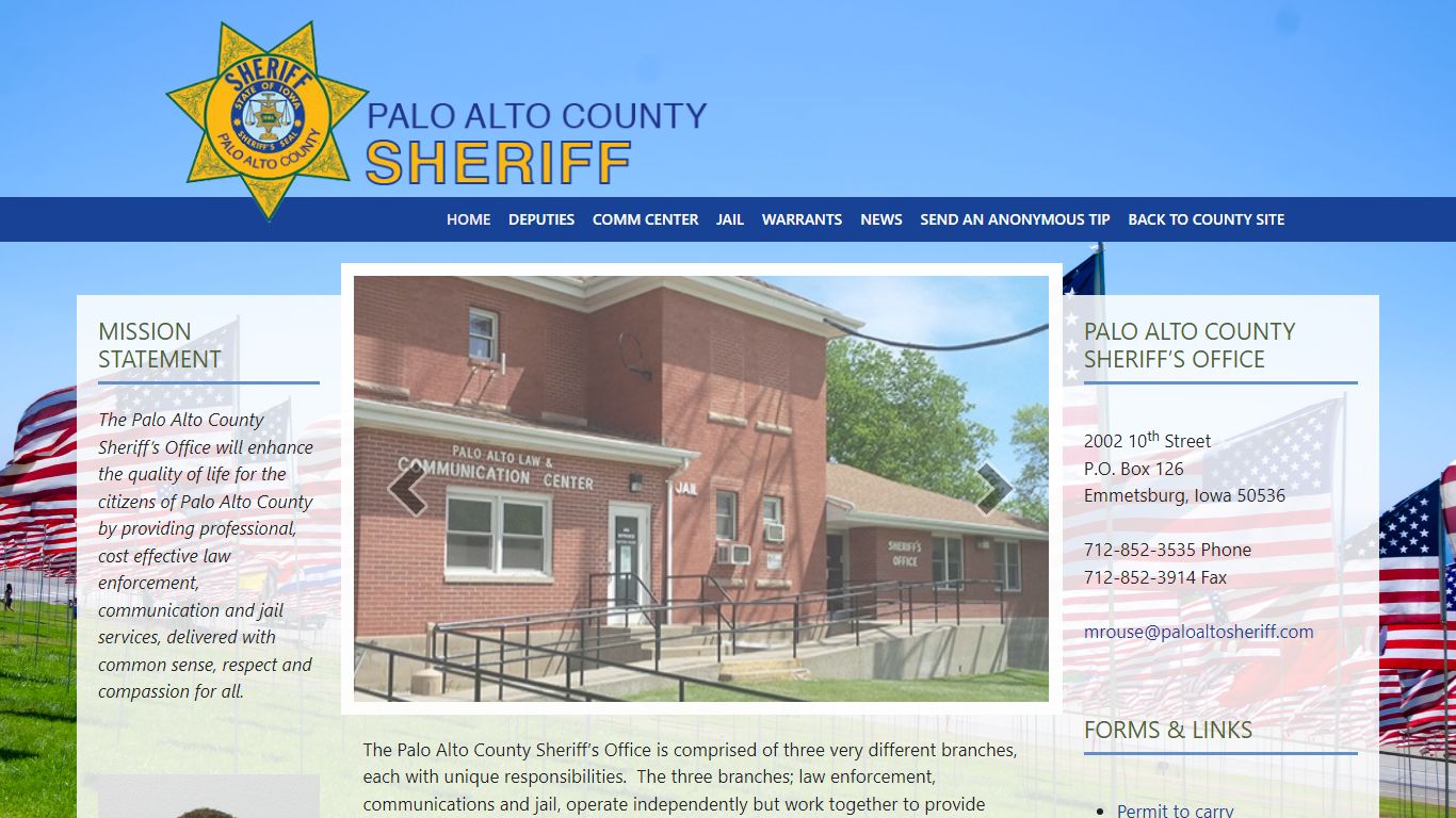 Home - Palo Alto County Sheriff